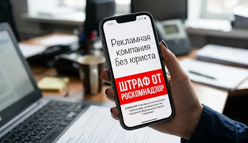 Практика привлечения за отсутствие маркировки на рекламе в Телеграм продолжается.
